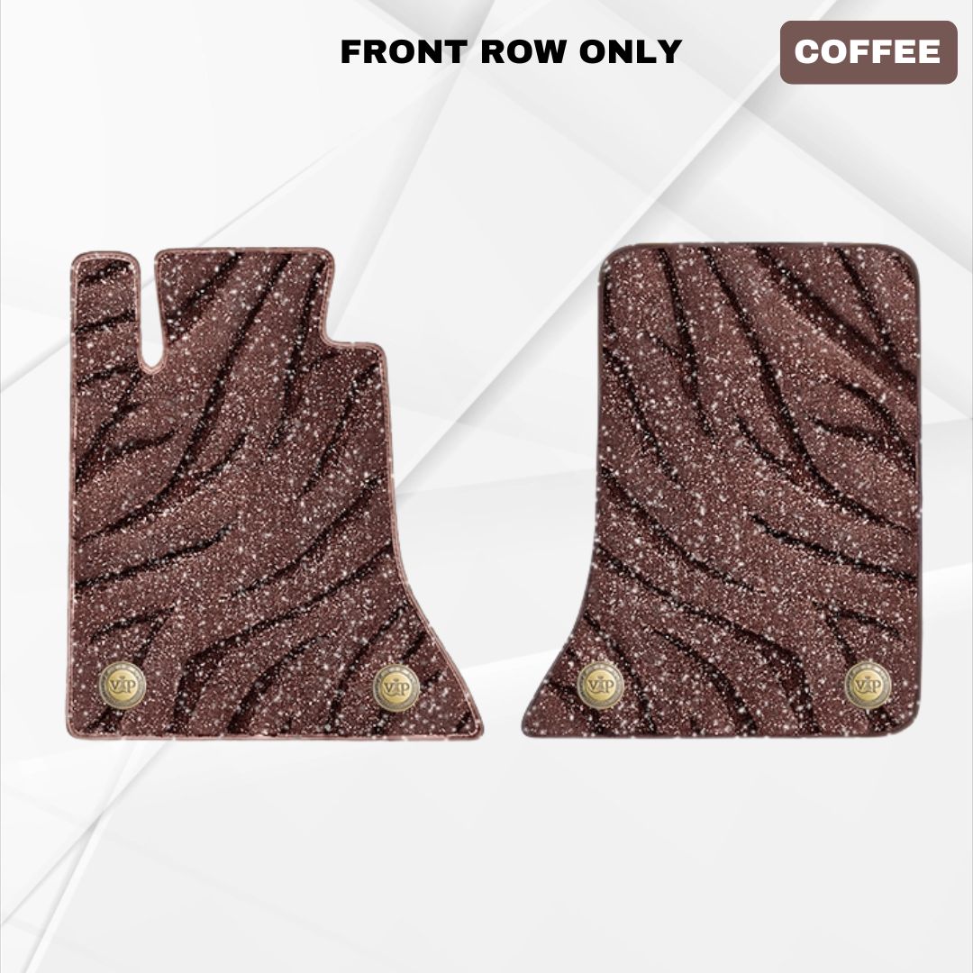 Galaxy Stripe Upper Layer Replacement Suede Car Floor Mats
