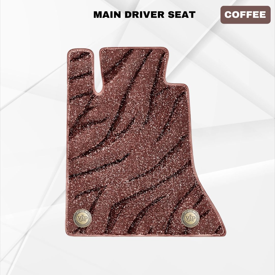 Galaxy Stripe Upper Layer Replacement Suede Car Floor Mats