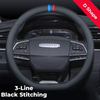 Maxus Premium Durable Genuine Leather Steering Wheel Cover