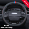 Maxus Premium Durable Genuine Leather Steering Wheel Cover