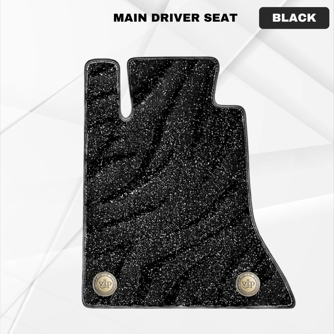 Galaxy Stripe Upper Layer Replacement Suede Car Floor Mats