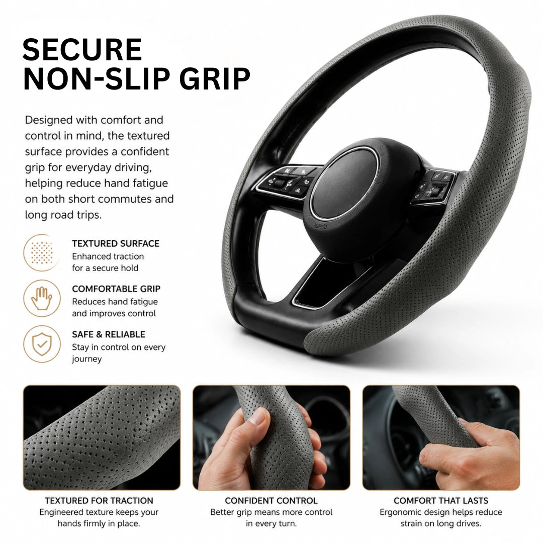 Gripora™ Steering Wheel Cover for Cars