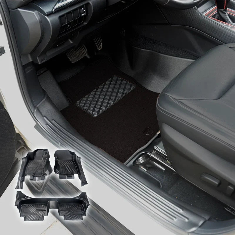 ElitePad 2025 Heavy Duty TPE Floor Mats with Luxury Liner for Cars, SUVs, and Trucks