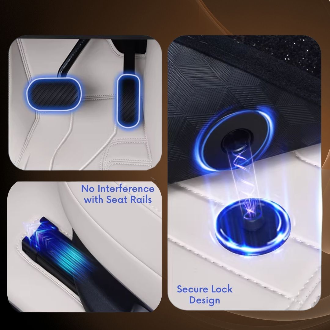 Tapetes de couro totalmente envolventes para carros - Logotipo personalizável