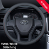 Maxus Premium Durable Genuine Leather Steering Wheel Cover
