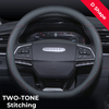 Maxus Premium Durable Genuine Leather Steering Wheel Cover