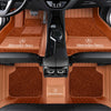 Lennox Full-enclosed Leather Car Floor Mats - Logo Customizable