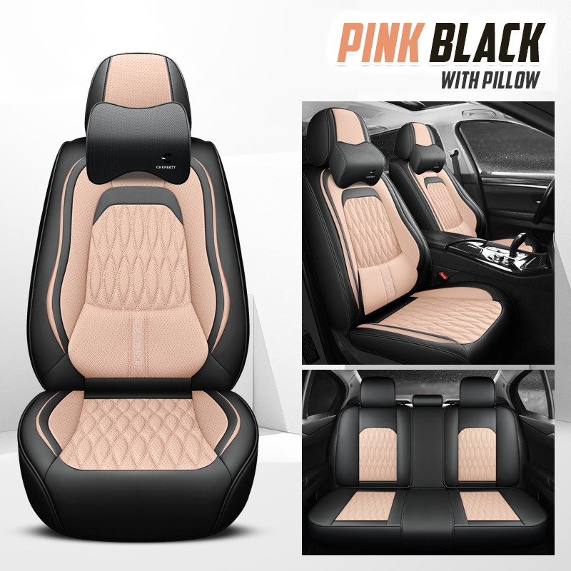 2024 Manez Leather Car Seat Cover for Cars, SUV