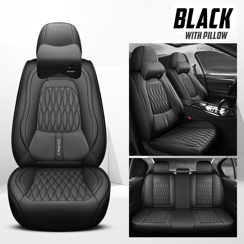 2024 Manez Leather Car Seat Cover for Cars, SUV