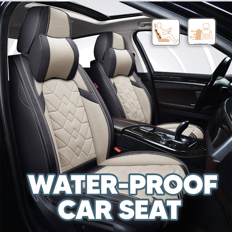 Hollan Car Seat Covers Full Set, Universal Breathable Waterproof Vehic USA Seat Cover