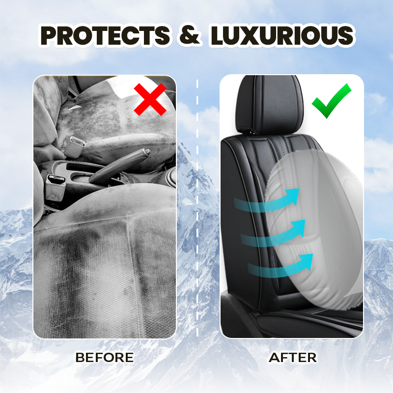 2024 Jeremy Leather Car Seat Cover for Cars, SUV