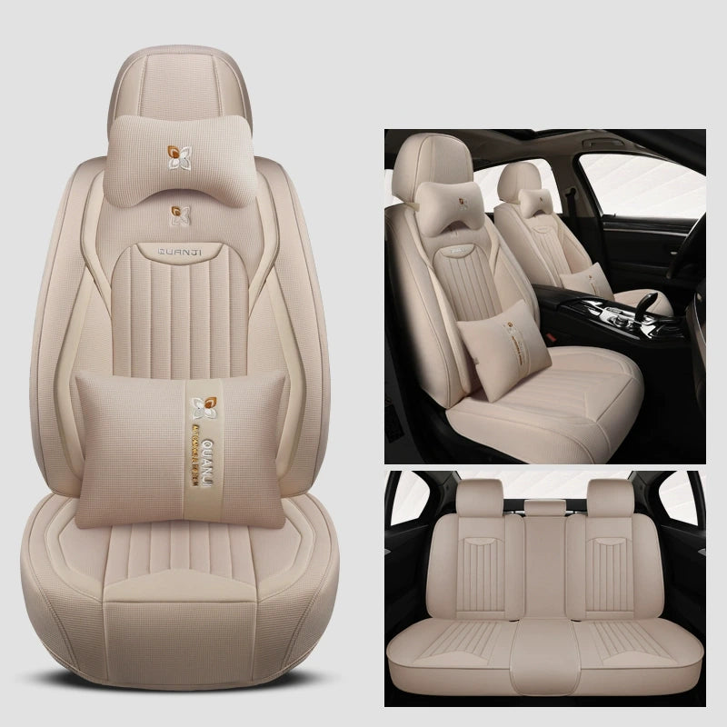 (New Arrival) 2025 Berry Car Seat Cover Set | Premium Leather Seat Cushion for Maximum Protection