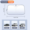 UV Rays & Sun Heat Protection Windscreen  Sun Shade