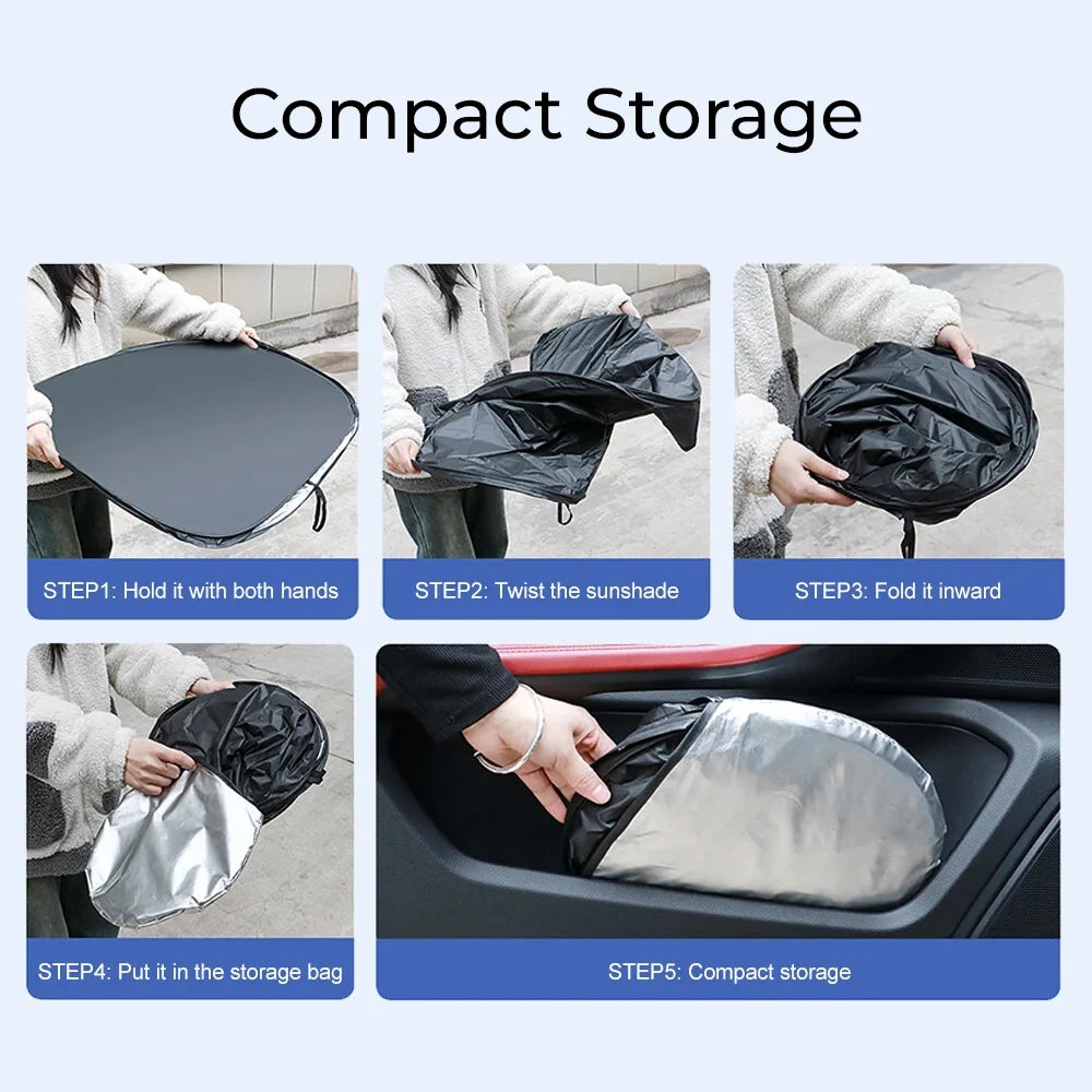 UV Rays & Sun Heat Protection Windscreen  Sun Shade
