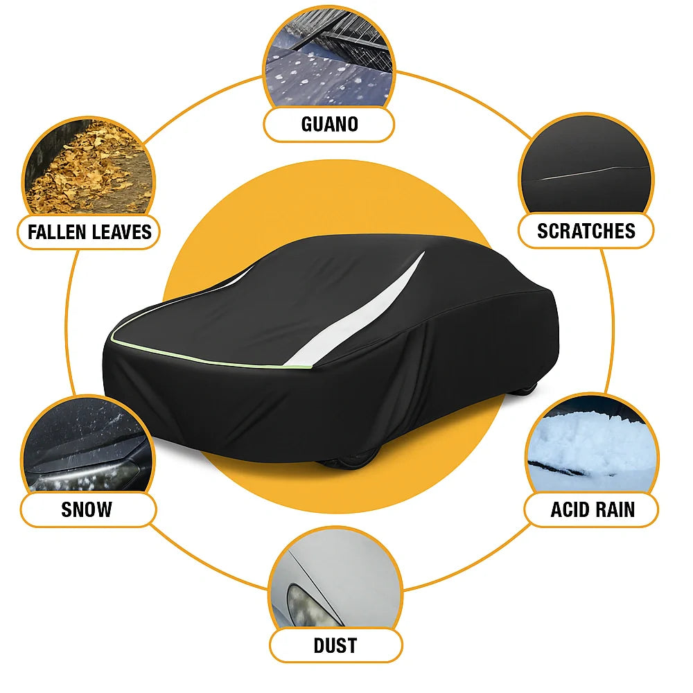 Full Enclosed Car Cover | Waterproof 420D, All-Weather Cover