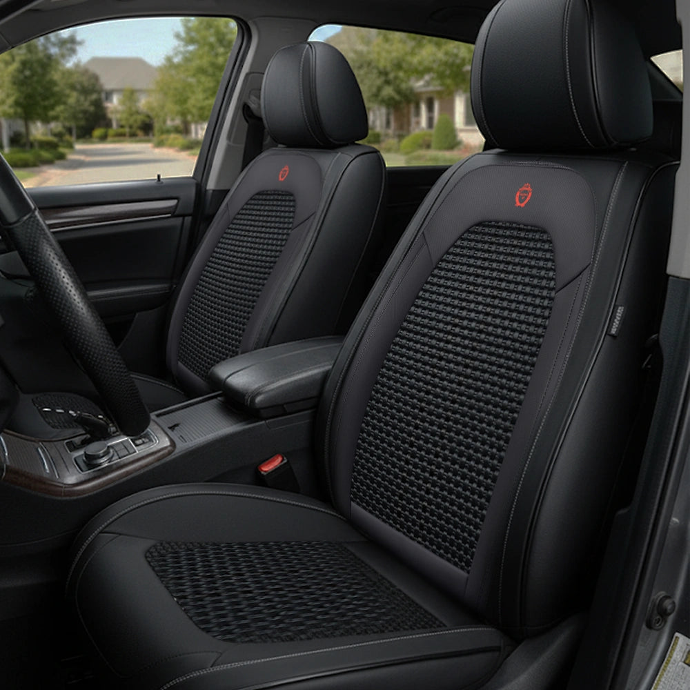 2025 Nox Breathable Waterproof Premium Leather Cover for Cars, SUV