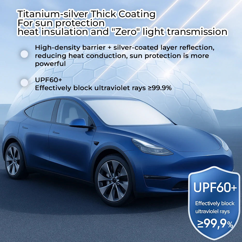 UV Rays & Sun Heat Protection Windscreen  Sun Shade