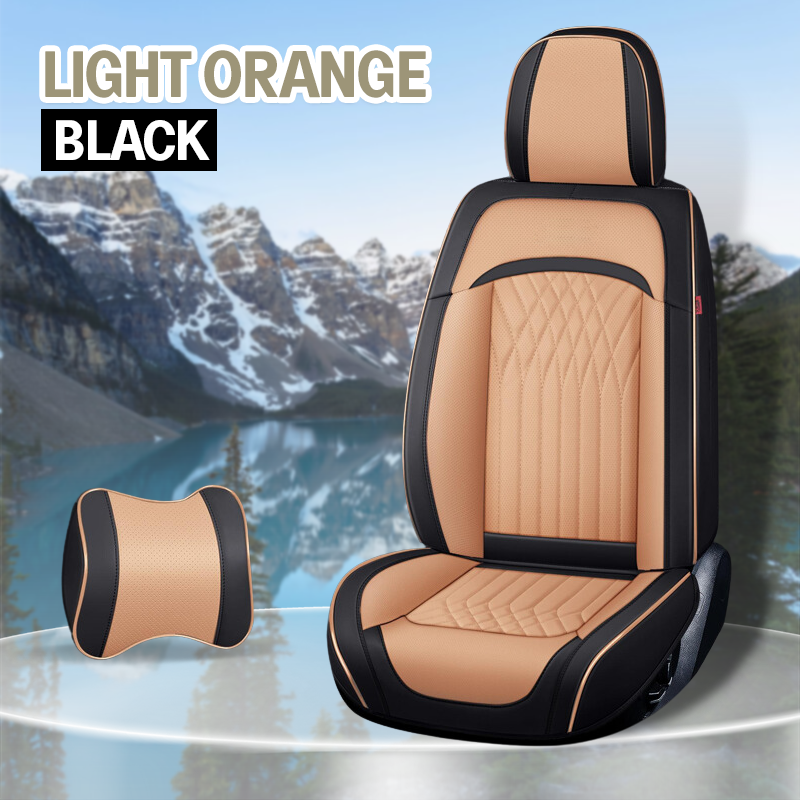 2024 Logan Leather Car Seat Cover for Cars, SUV