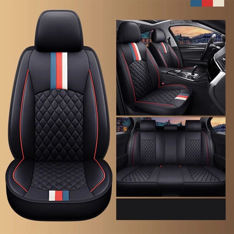 2025 Luxe Car Seat Cover Set | Premium Leather Cushions for Ultimate Comfort & Style