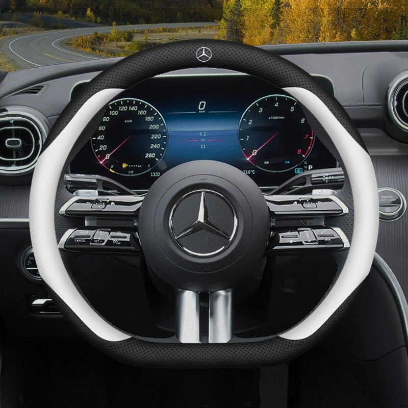 Special Ultra-Thin Car Steering Wheel Cover | Logo Customizable