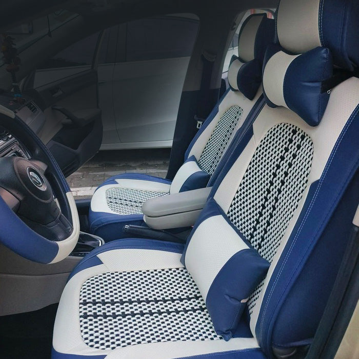 US Nox 2025 Full Set Universal Breathable Waterproof Vehicle Leather Cover for Cars, SUV