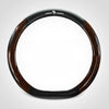 Crystal Peach Carbon Fiber High-Grade Anti-Slip Car Steering Wheel Cover