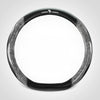 Crystal Peach Carbon Fiber High-Grade Anti-Slip Car Steering Wheel Cover