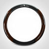 Crystal Peach Carbon Fiber High-Grade Anti-Slip Car Steering Wheel Cover