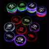 Car Luminous Colorful LED Water Coaster - Logo Customizable