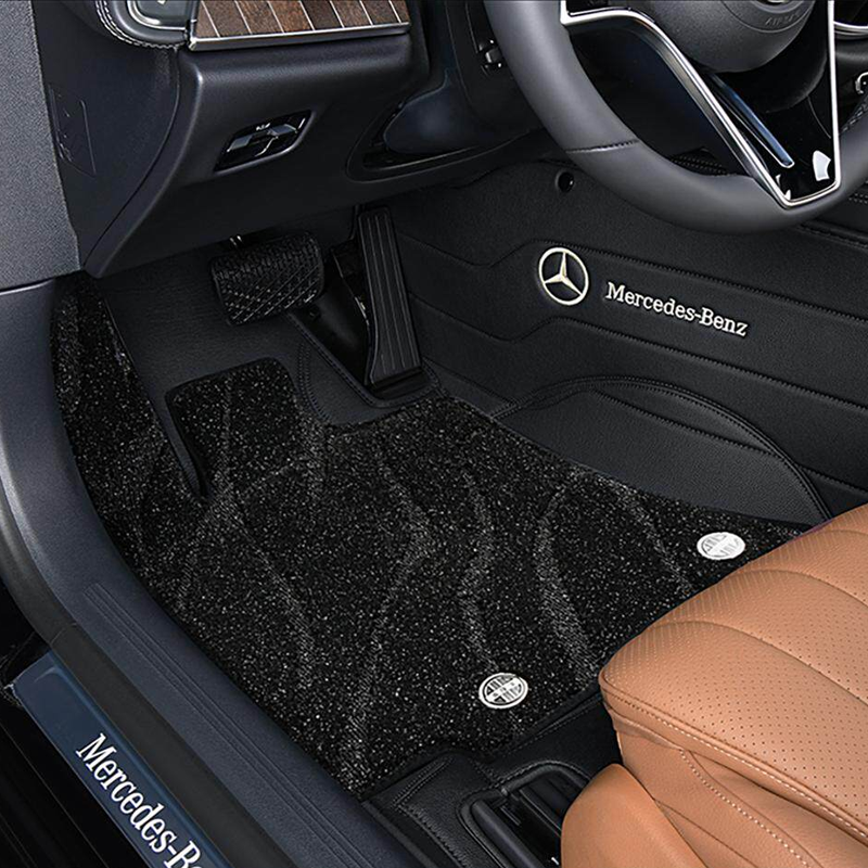 Tapetes de couro personalizados para carro | Tapetes de carro totalmente envolventes