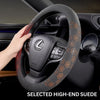Gradient Suede All-Season Sweat-Absorbing Steering Wheel cover