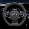 Gradient Suede All-Season Sweat-Absorbing Steering Wheel cover