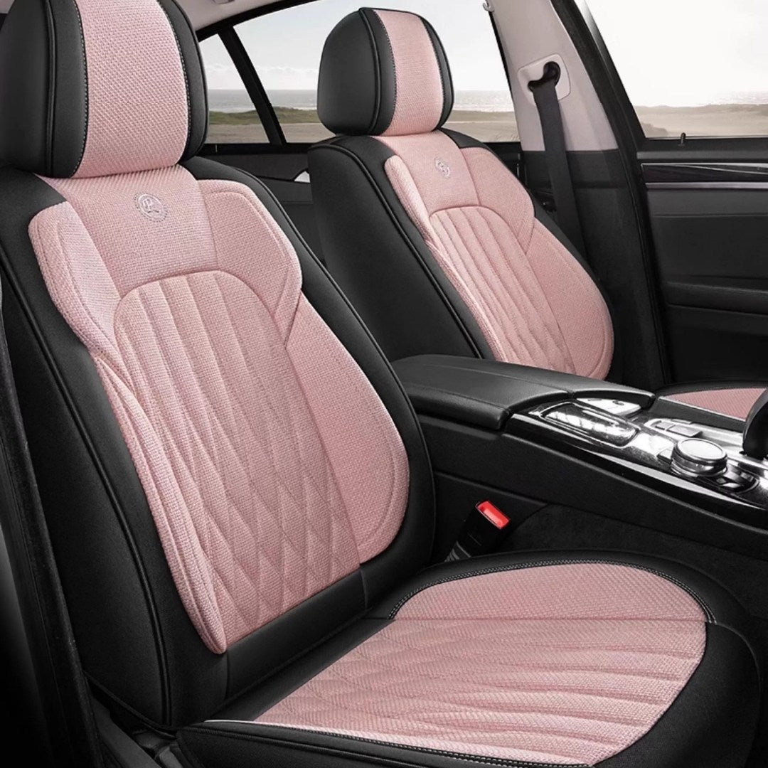 Special Comfortable Breathable Linen Fabric Car Seat Covers