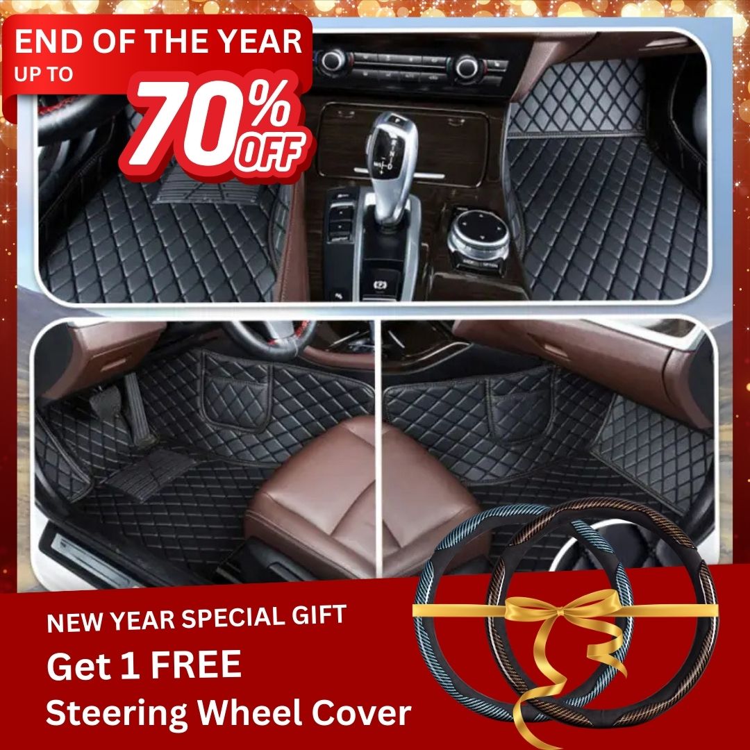 Tapetes resistentes e universais US Elvie 2025 para carros, SUVs e caminhões 