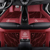 Fully Enveloping Leather Car Floor Mats - Logo Customizable