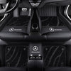 Fully Enveloping Leather Car Floor Mats - Logo Customizable