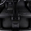 Elevate Leather Car Floor Mats with Logo Customizable