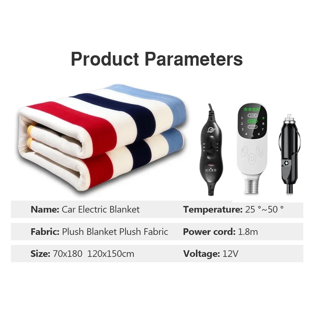 Car Electric Heated Blanket