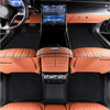 Dedicated Full Surround Pure Cowhide Car Foot Mats