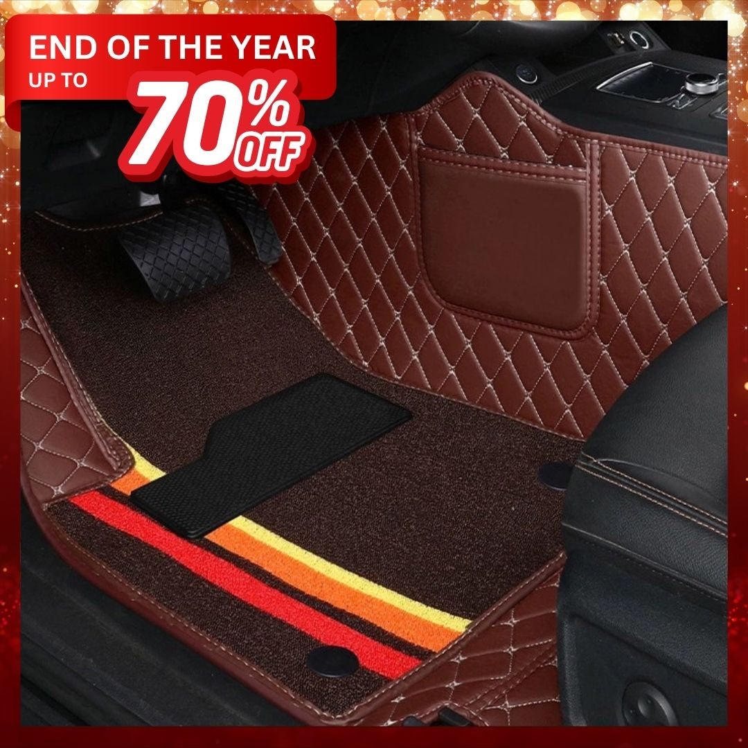 Jorden 2025 Heavy Duty, Universal Fit Pocket Floor Mats for Cars, SUVs, and Trucks