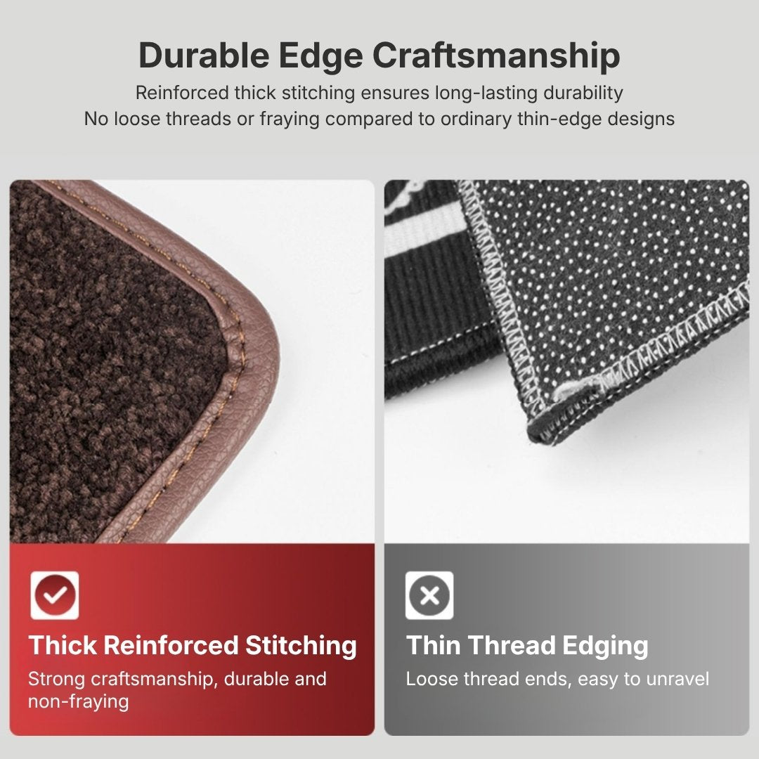 Upper Layer Replacement Suet Car Floor Mats