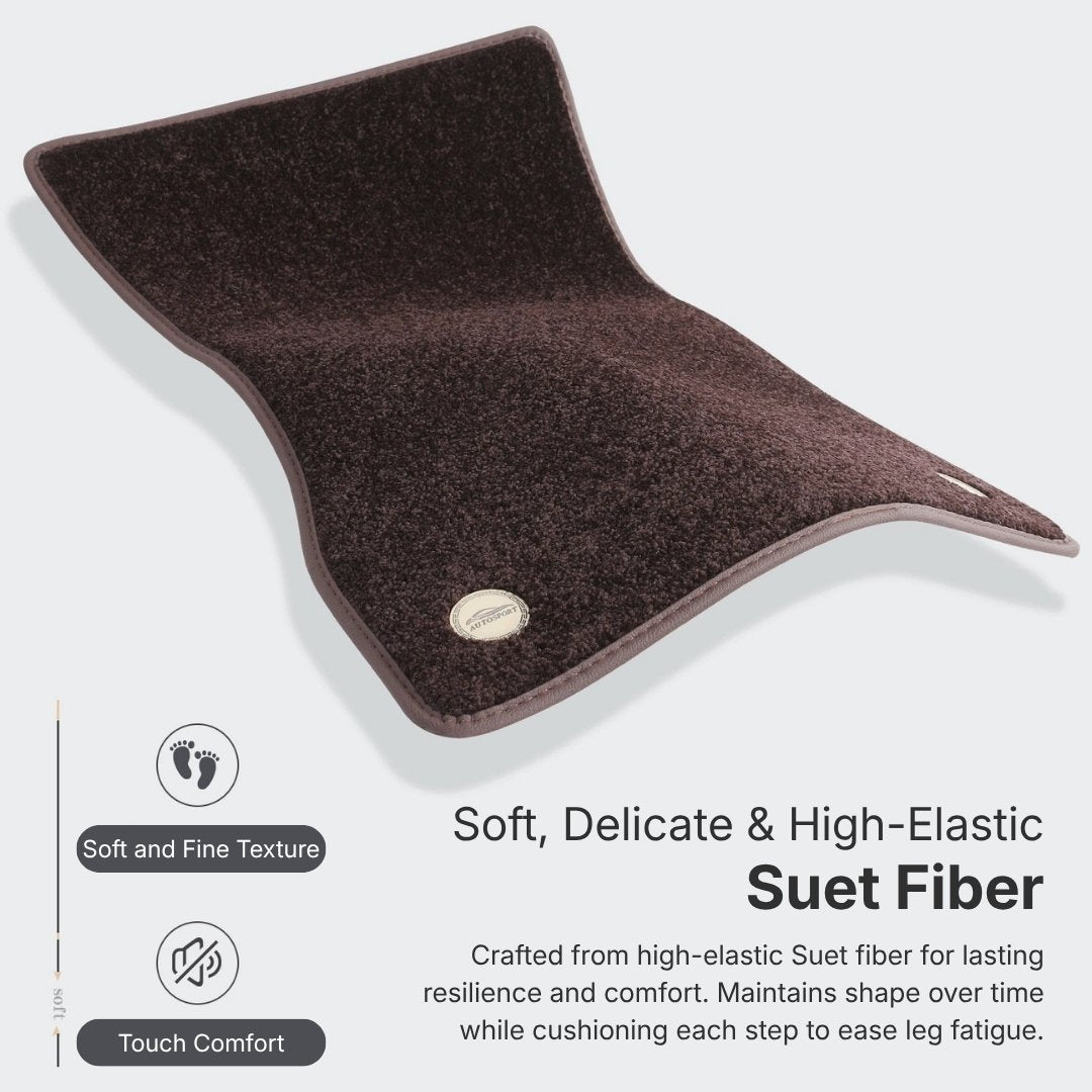 Upper Layer Replacement Suet Car Floor Mats