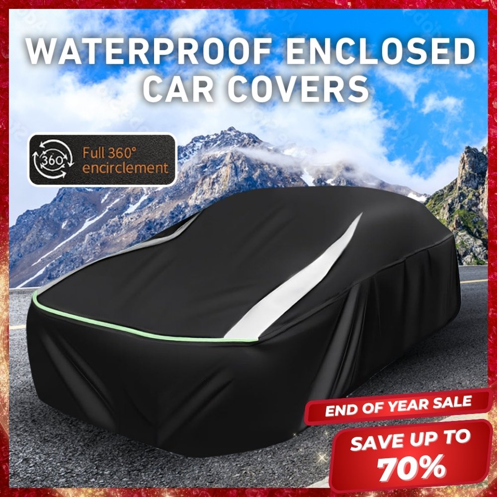 Full Enclosed Car Cover | Waterproof 420D, All-Weather Cover