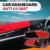 Au Matix Custom Fit Dashboard Mat Cover For Sedan Hatchback Suv Mpv Truck Etc. Black Red / Left