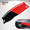 Au Matix Custom Fit Dashboard Mat Cover For Sedan Hatchback Suv Mpv Truck Etc. Black Red / Right