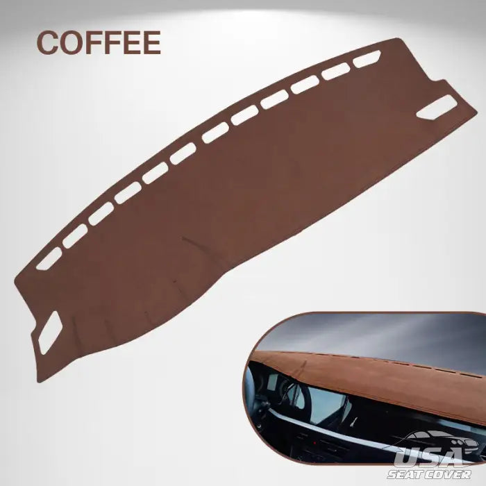 Au Matix Custom Fit Dashboard Mat Cover For Sedan Hatchback Suv Mpv Truck Etc. Coffee / Left