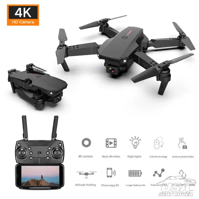 Cross-Border Folding Remote Control Aircraft High-Definition Aerial Photography