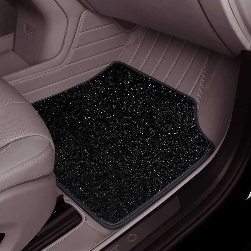 Tapetes de couro totalmente envolventes para carros - Logotipo personalizável