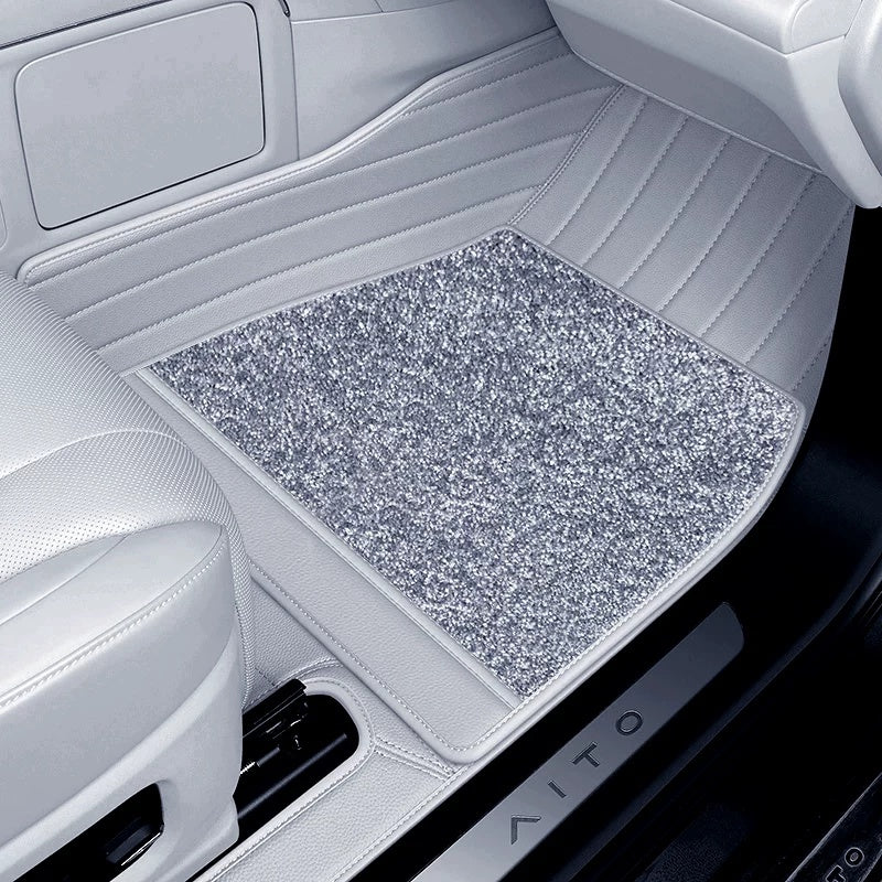 Tapetes de couro totalmente envolventes para carros - Logotipo personalizável