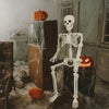 35.4/15.7 Inches Movable Joint Skeleton Halloween Decor – Perfect for Haunted House Accessories